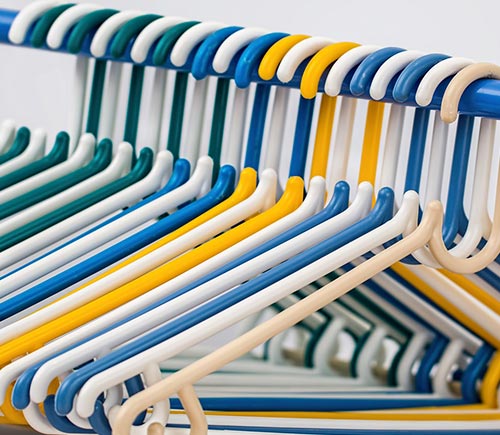 custom closet hangers
