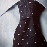 Black and White Necktie