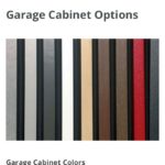 Garage cabinet colours