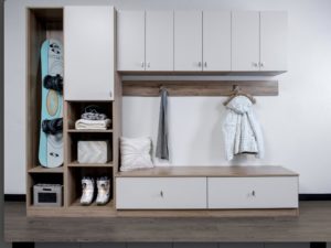 abbotsford custom entryway mudroom organizer-cabinet